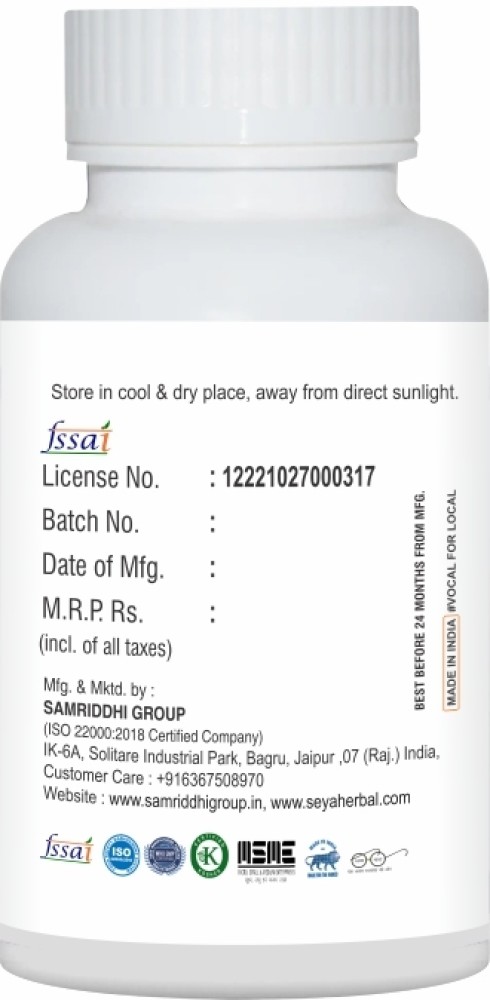 seya Keto Slim Advanced Weight Loss 60 Capsules Price in India