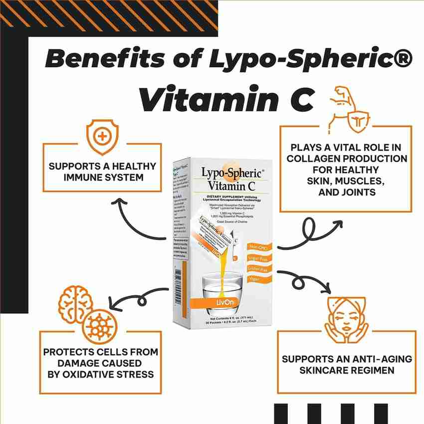 LIVON lypo spheric vitamin c supplements liposomal
