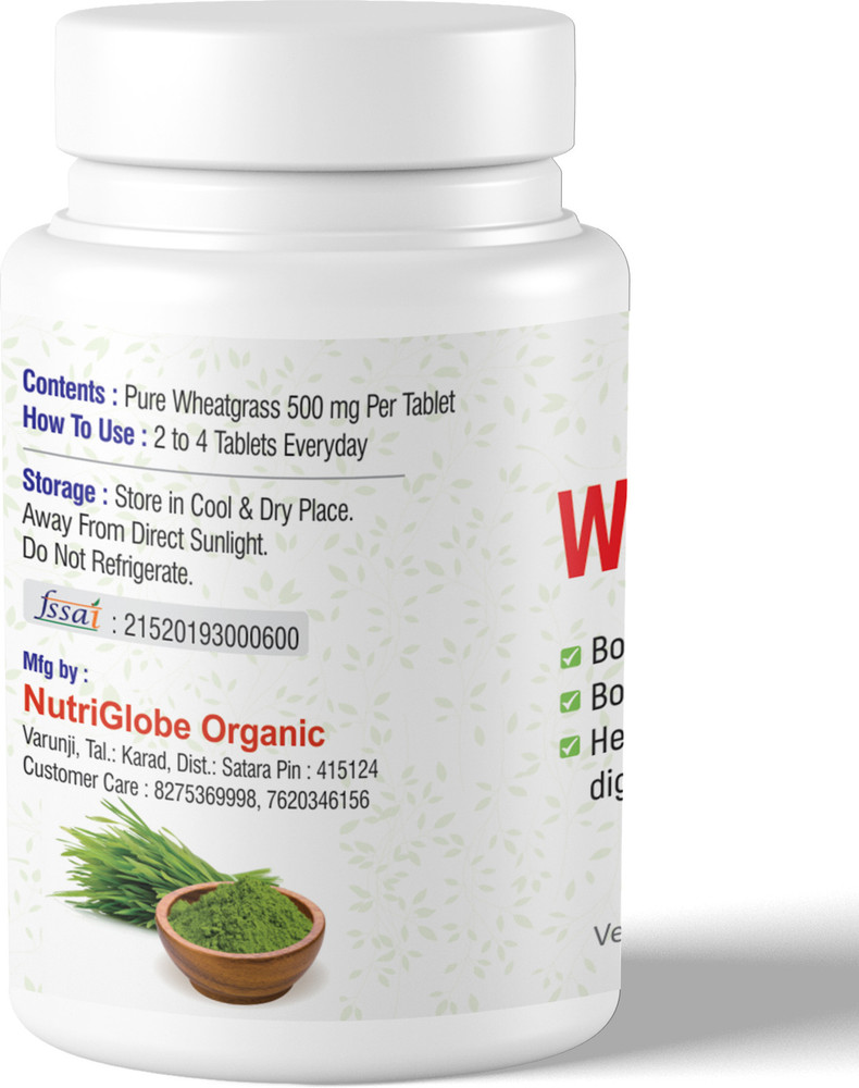 Organic wheatgrass tablets cheap
