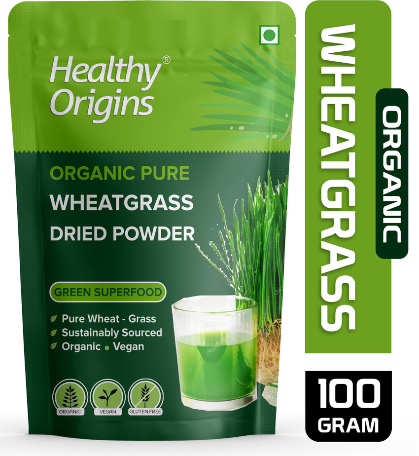 Healthy Origins Wheat Grass Powder for Weight Loss Super Food Dietary Supplement 100gram Price in India Buy Healthy Origins Wheat Grass Powder for Weight Loss Super Food Dietary Supplement 100gram onl...