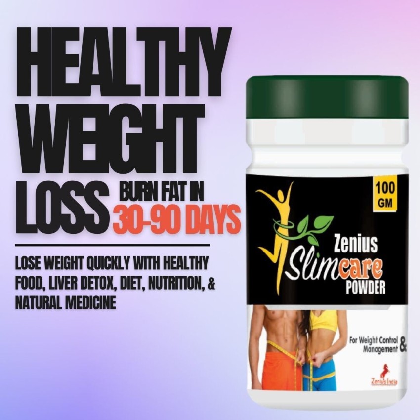 Zenius Slim Care Powder Weight Loss Supplements Fat Burner