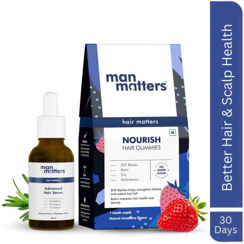 Man Matters Gummies Hair Growth 30chew Upto Off Wellness, 43% Off