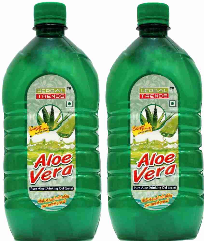 Herbal Trends Pure Aloe Vera Drinking Gel Juice From Our Aloe
