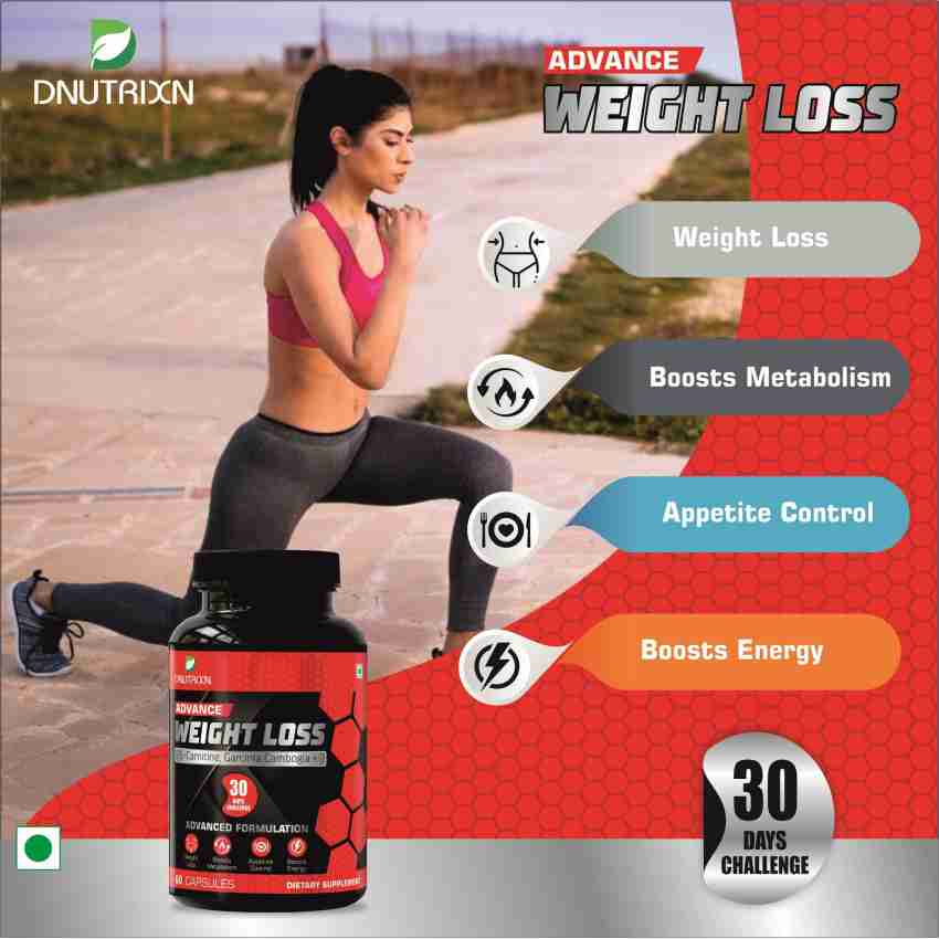 DNUTRIXN Advance Weight Loss Capsules 30 Days Challenge L