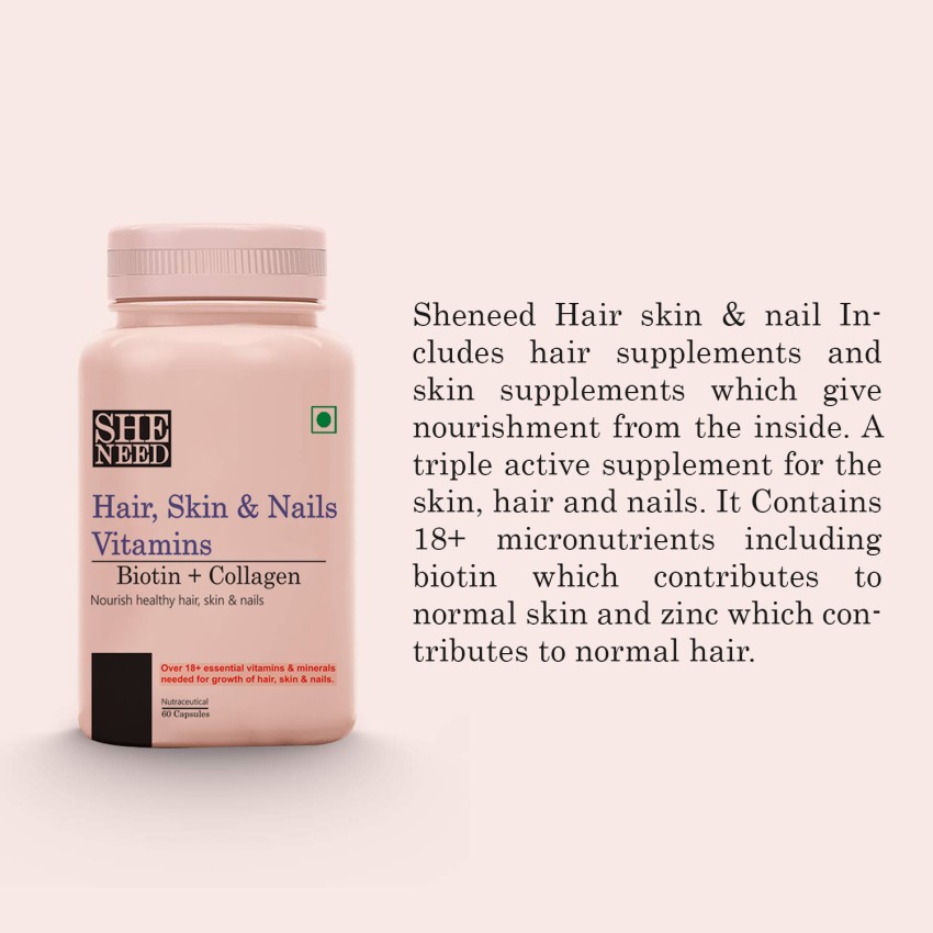 Biotin and Keratin Hair Supplement For Growth | Himalayan Organics – The  Himalayan Organics