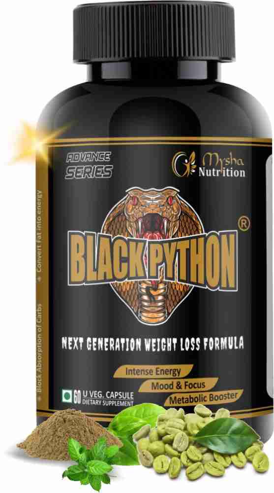 Black Python Made Up Of L Carnitine GreenTea Weight Management for