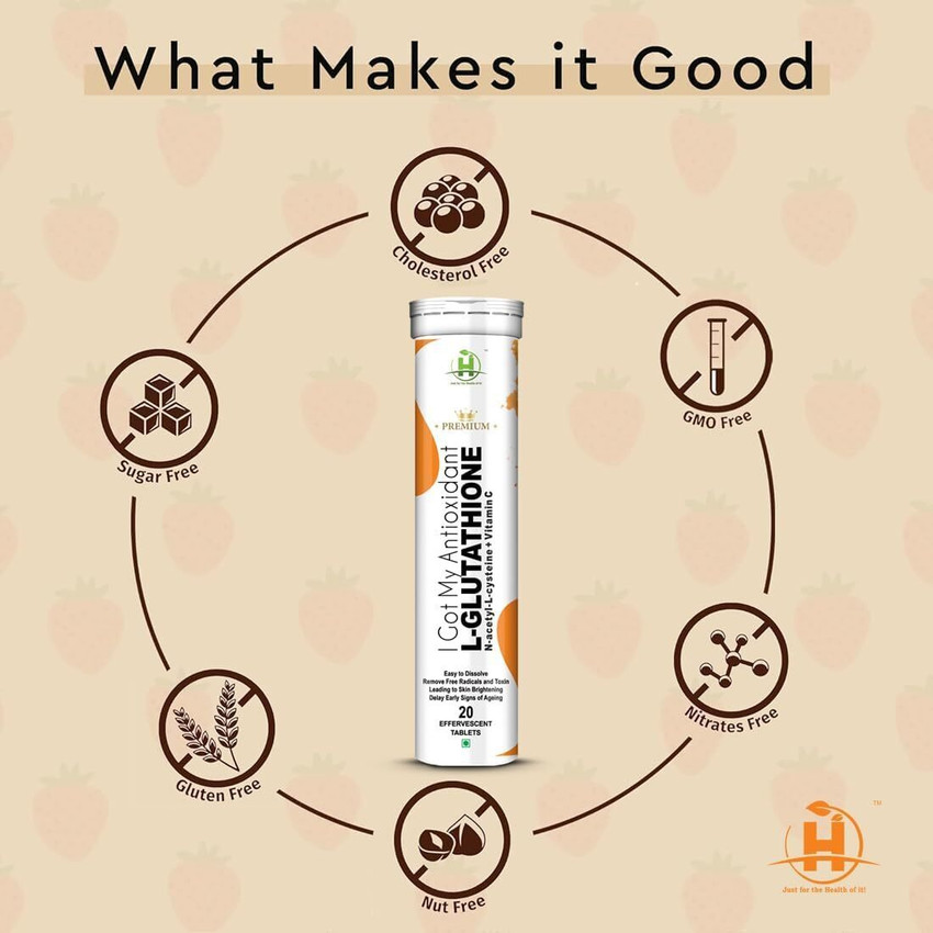 Healthy Nutrition L Glutathione 600Mg With Vitamin C For Glowing Skin 20 Effervescent Tablets Price in India Buy Healthy Nutrition L Glutathione 600Mg With Vitamin C For Glowing Skin 20 Effervescent...