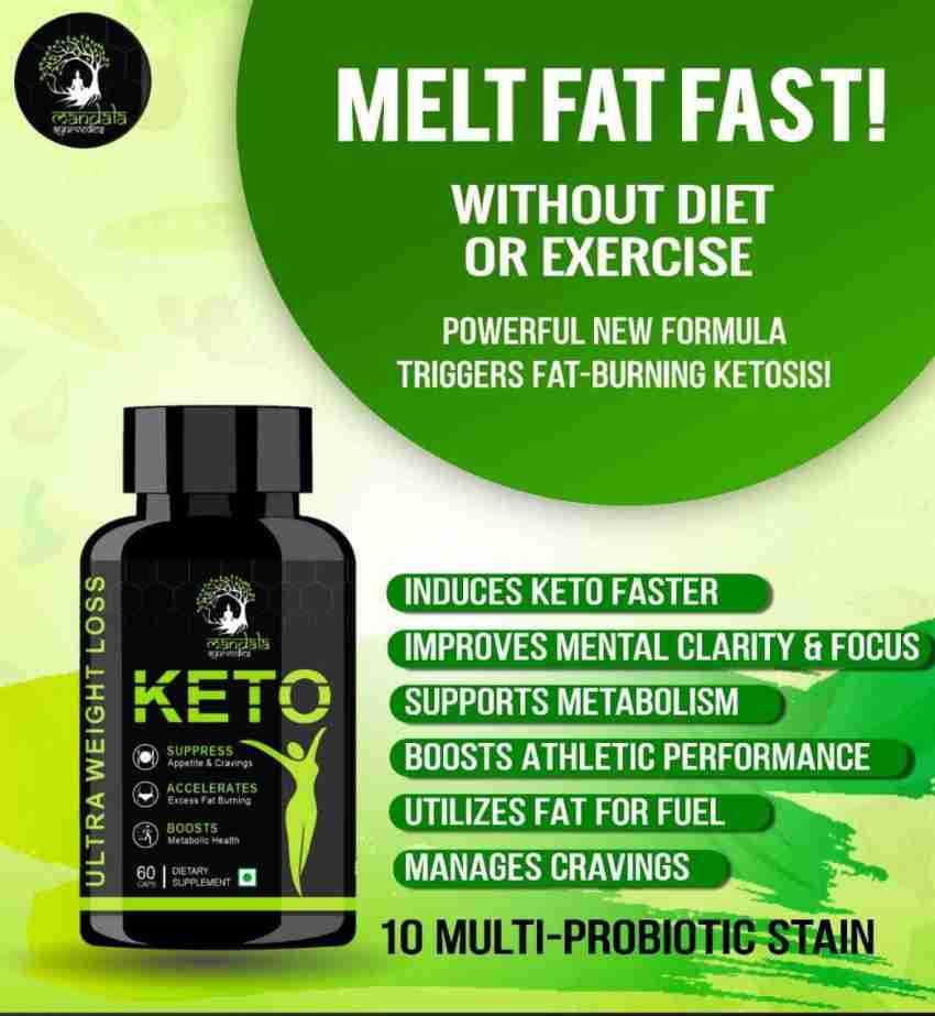 MANDALA HEALTHCARE Keto Ultra Weight Loss Supplement Price in