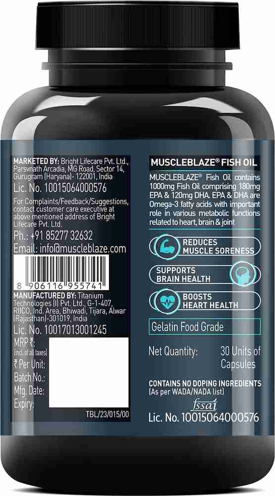Muscleblaze omega 3 hotsell