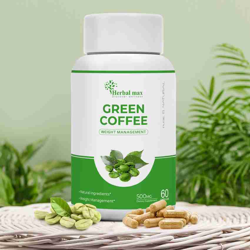 Green on sale coffee capsule