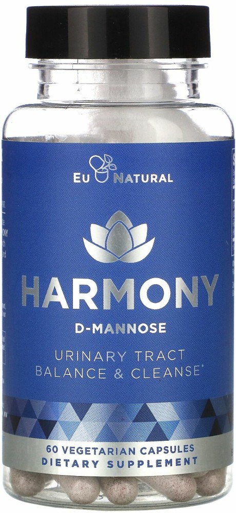 HARMONY D-Mannose Urinary Tract & Bladder Supplement - Eu Natural