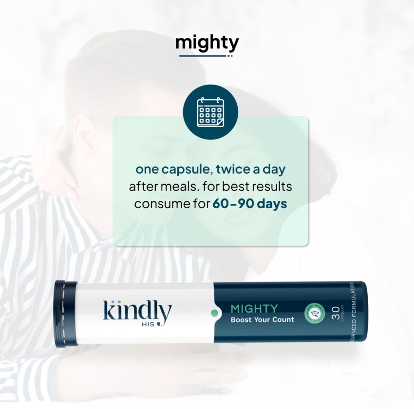 Kindly His Health Mighty Capsules For Men