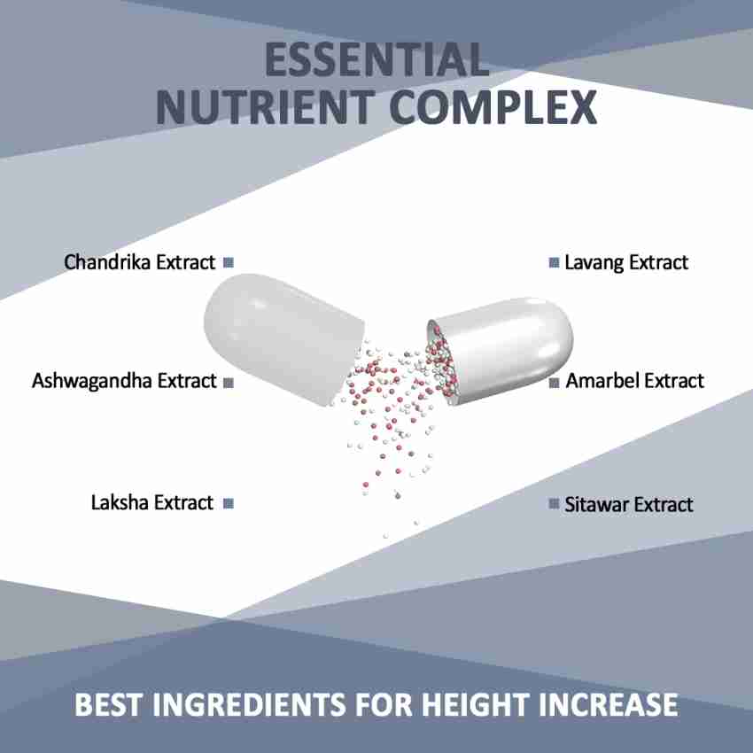 ANC Height Gain with Ashwagandha 60mg Increase Height Body