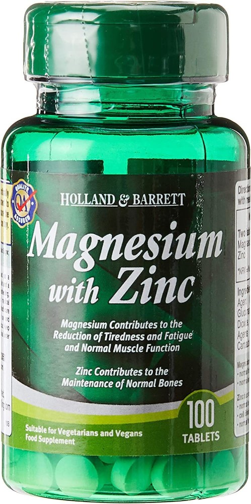 Holland Barrett Magnesium With Zinc Price in India Buy Holland