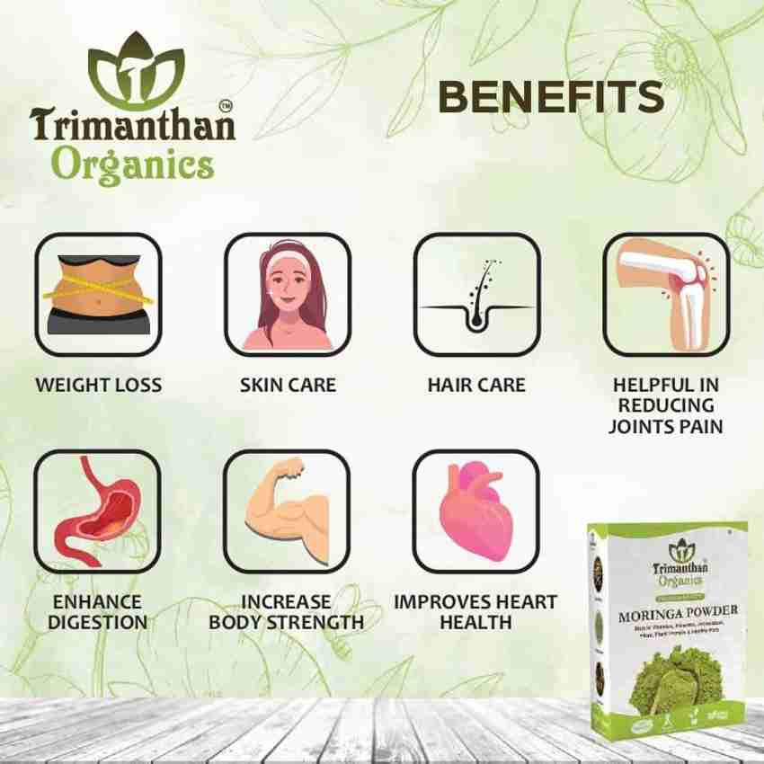 Moringa powder benefits for hair sale