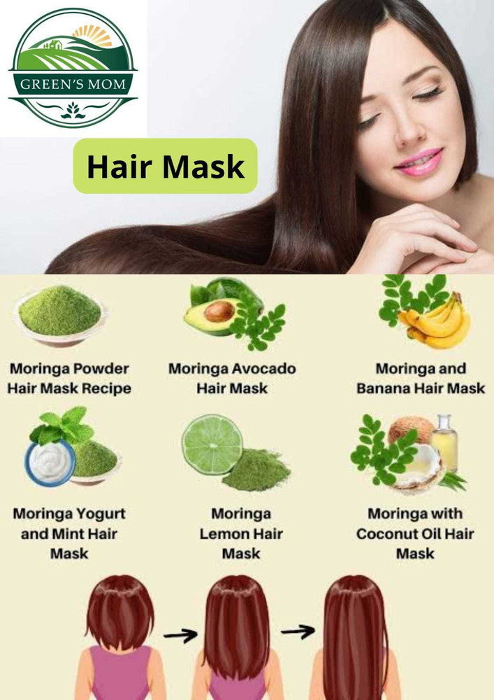 Moringa powder new arrivals for hair growth