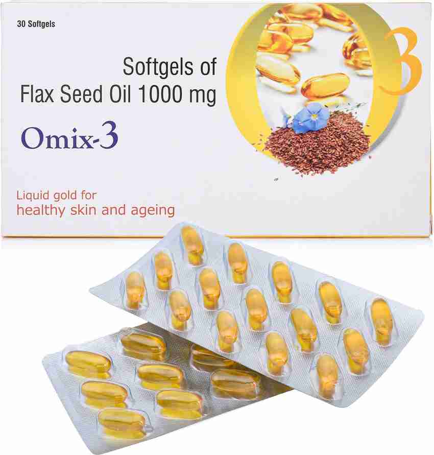 Flaxseed oil capsules 1000mg top