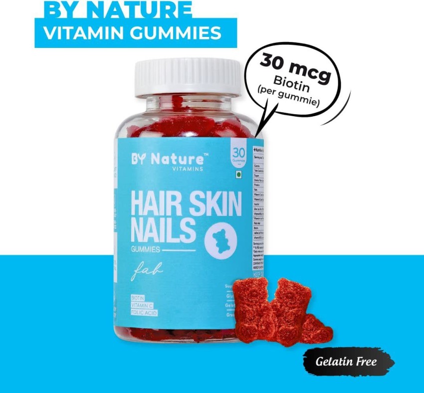 Fammedi Hair Skin & Nail Gummies Strawberry Flavour (30pcs) | Buy on  Healthmug