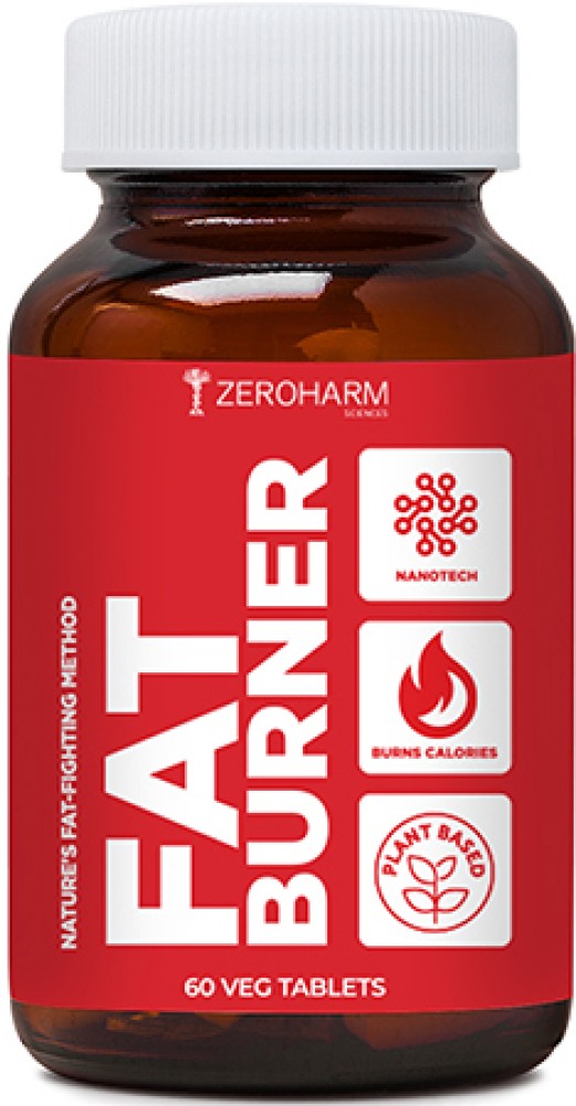 ZEROHARM Fat Burner tablets for weight loss belly fat burner with