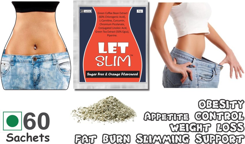 LET SLIM Stomach, Hips, Butt & Thighs Fat burner & Weight Loss