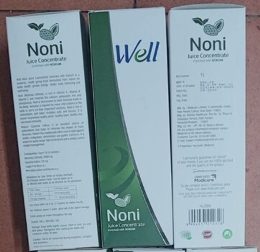 Modicare products noni juice sales