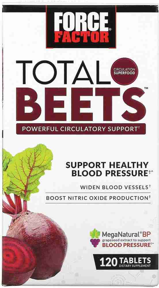 Force Factor Total Beets Powerful Circulation Support 120 Tablets Price in India Buy Force Factor Total Beets Powerful Circulation Support 120 Tablets online at Flipkart