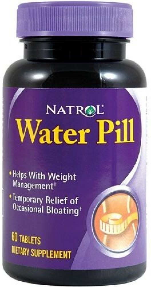 Natrol Water Pill 60 Tablets Price in India Buy Natrol Water