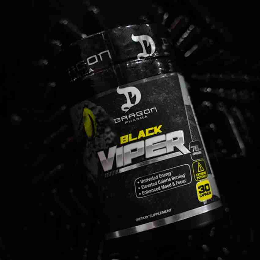 dragon pharma BLACK VIPER 30 CAPSULES EXTREME FAT