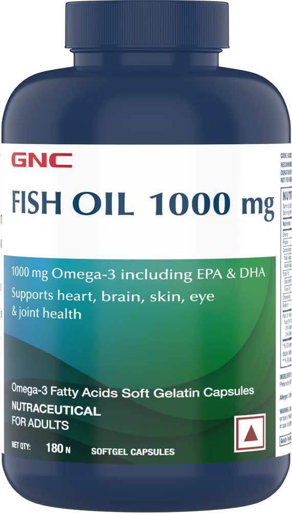 GNC Fish Body Oil Cap 1000 mg