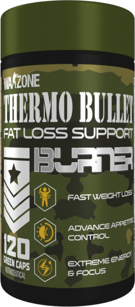 warzone Nutrition Thermo Bullet Thermogenic Fat Burner Weight