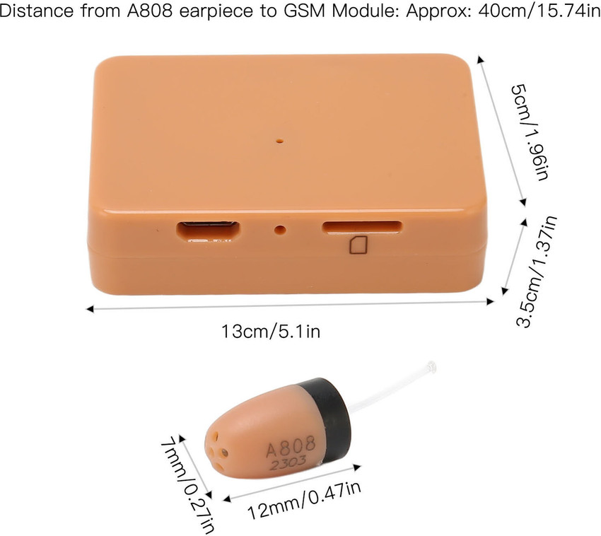 Mic spy earpiece outlet