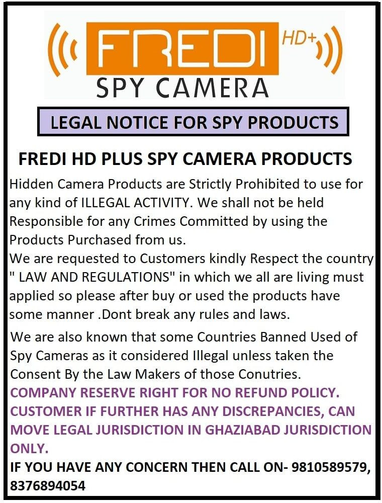 Fredi spy cam cheap