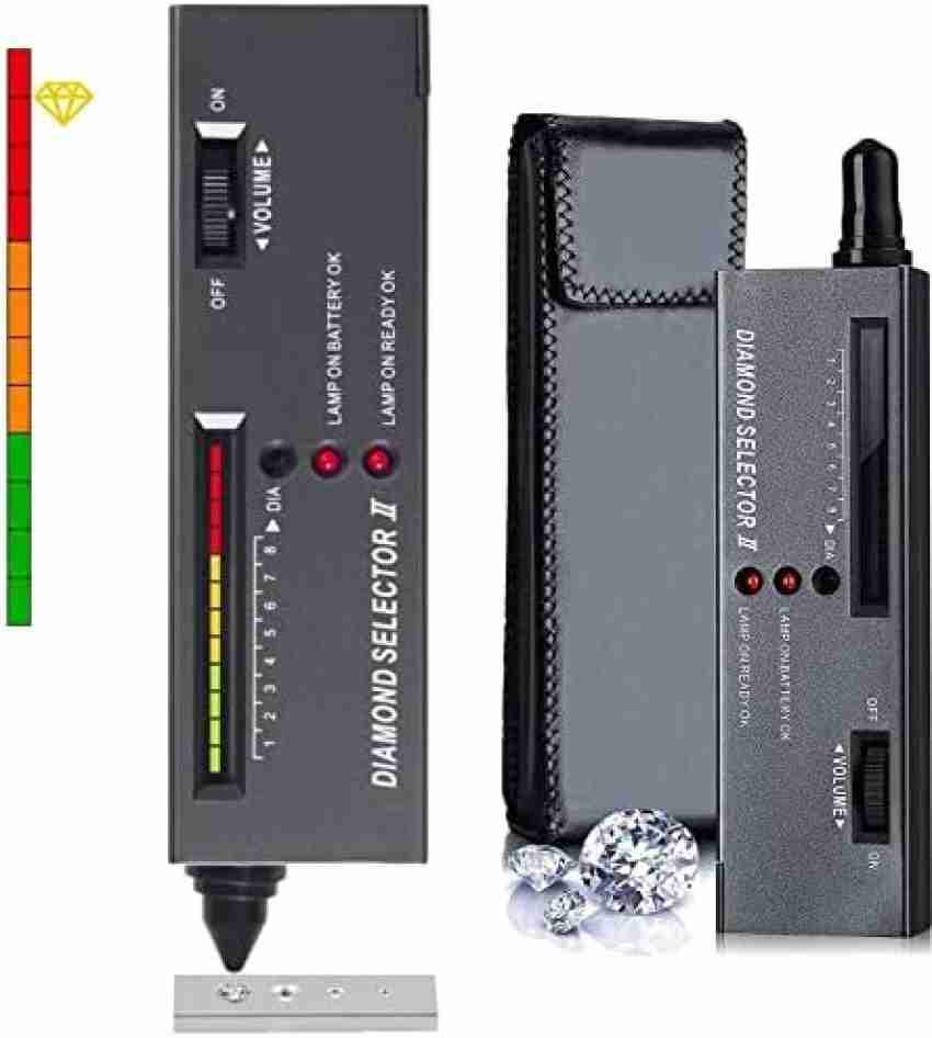 OceanLive High Accuracy Diamond Tester Tool w/t 9V Lithium Ion Battery &  60X Mini magnify Digital Voltage Tester Price in India - Buy OceanLive High  Accuracy Diamond Tester Tool w/t 9V Lithium