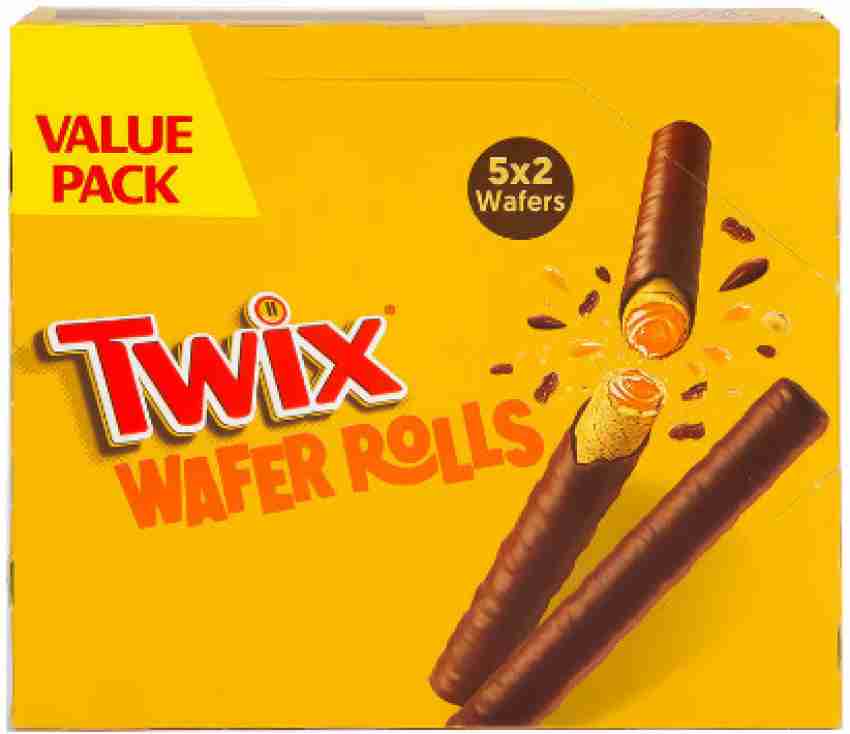 Twix Caramel Filled Milk Chocolate Wafer Rolls Price in India - Buy Twix  Caramel Filled Milk Chocolate Wafer Rolls online at