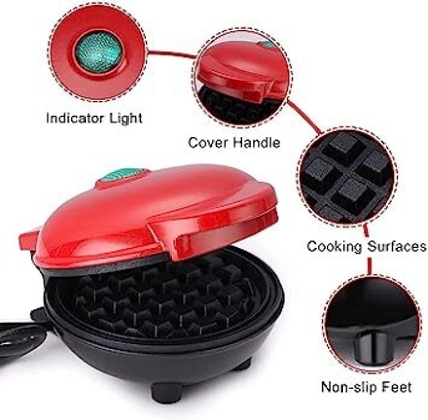 electric mini waffle maker machine non-stick