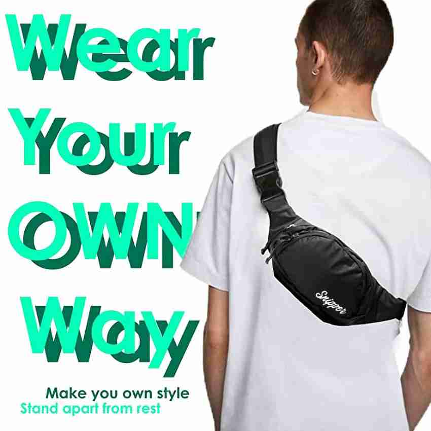 Mens belt hot sale pouch bags