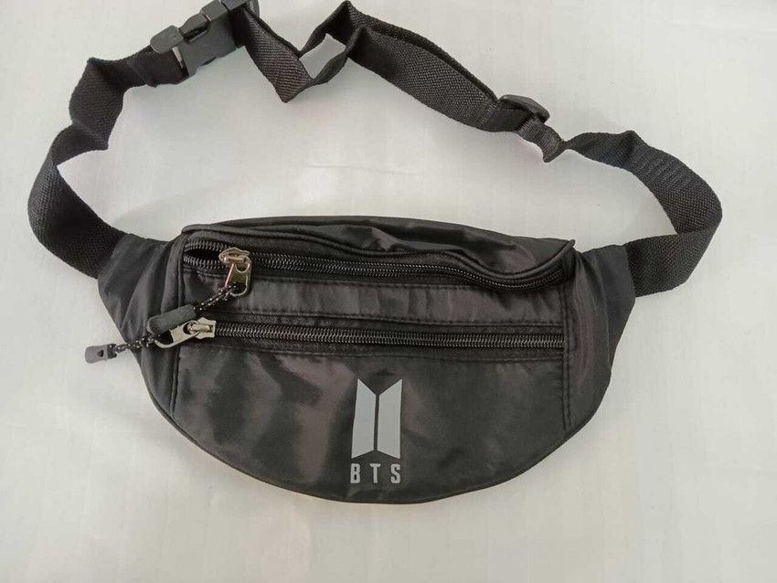 sham BTS WAIST BAG WAIST BAG FOR ALL BLACK Price in India Flipkart