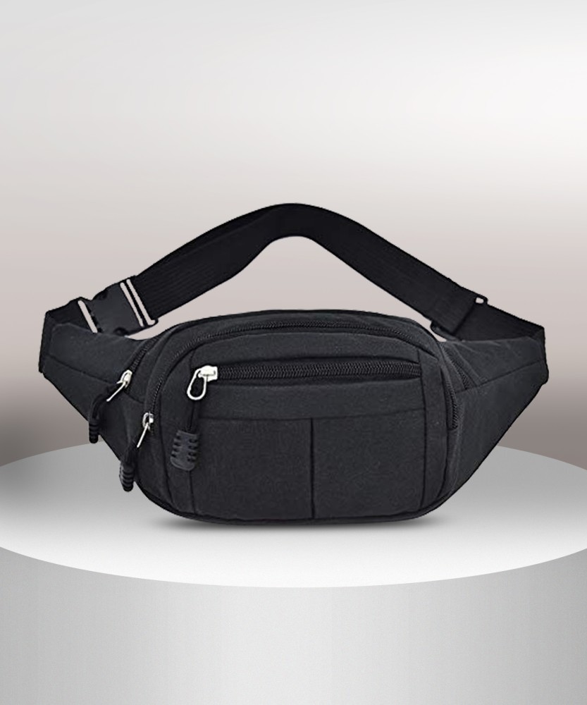 pleasing forest Waist Bags side bag bum bagfor Men women Waist bag 9 waist bag Suitable for Travel black Price in India Flipkart