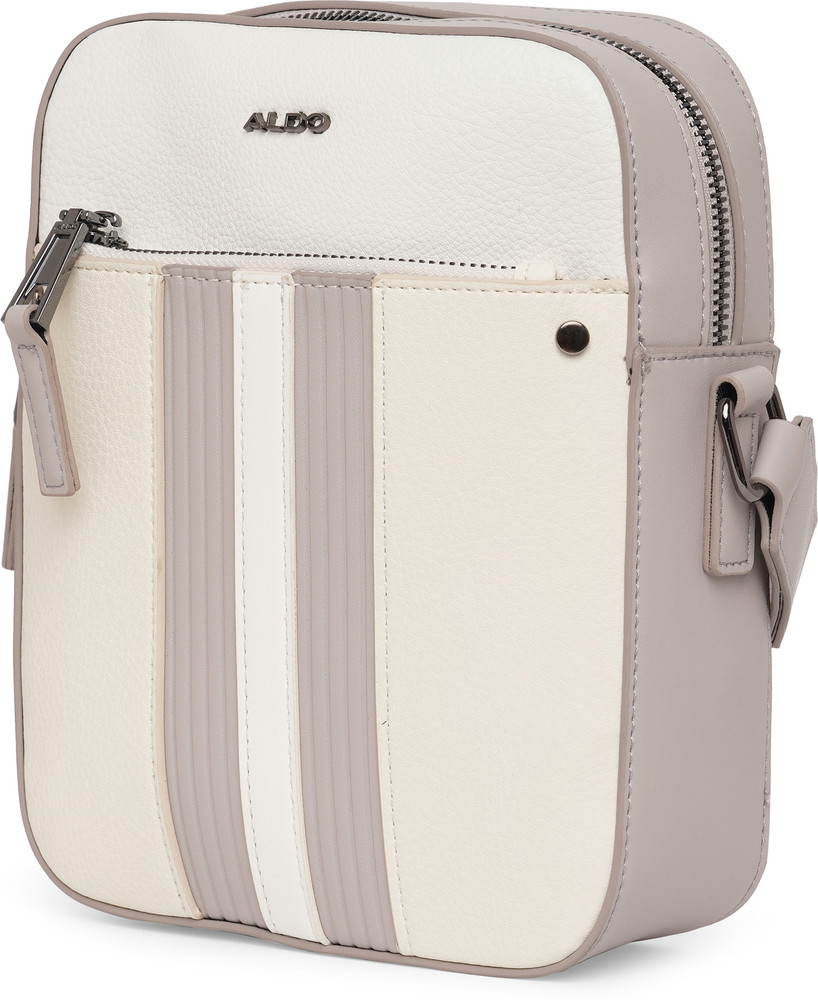 Aldo white top sling bag
