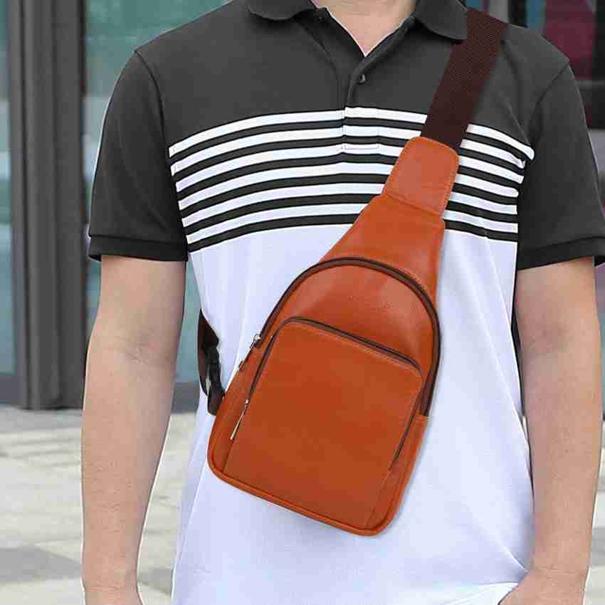 Wriggle Chest Bag Sling Crossbody Bag for Men Stylish Chest