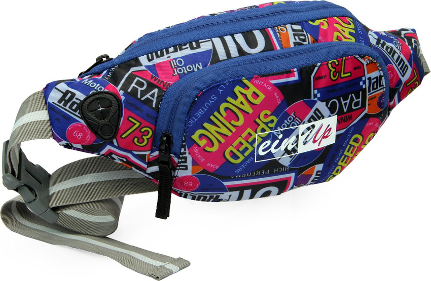 einup bim bim blue pink waist bag London Stylish Real Waist Bag Elegant Style Travel Pouch Passport Holder blue Price in India Flipkart