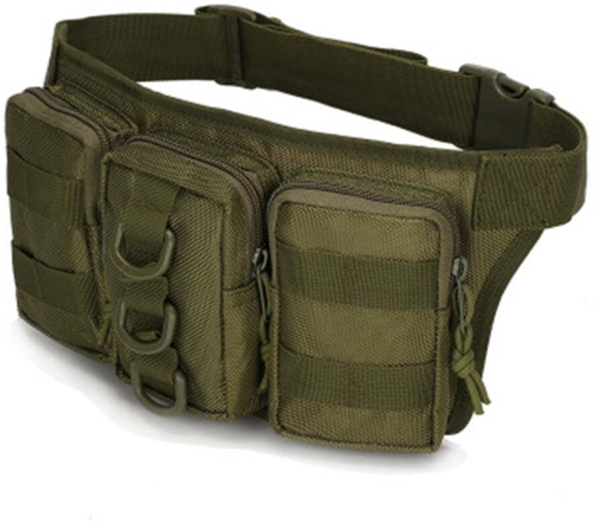 pleasing forest Tactical Fanny Pack Waist Bag Military Hip Belt  OutdoorBumbag A5 WAIST BAG tan olive - Price in India