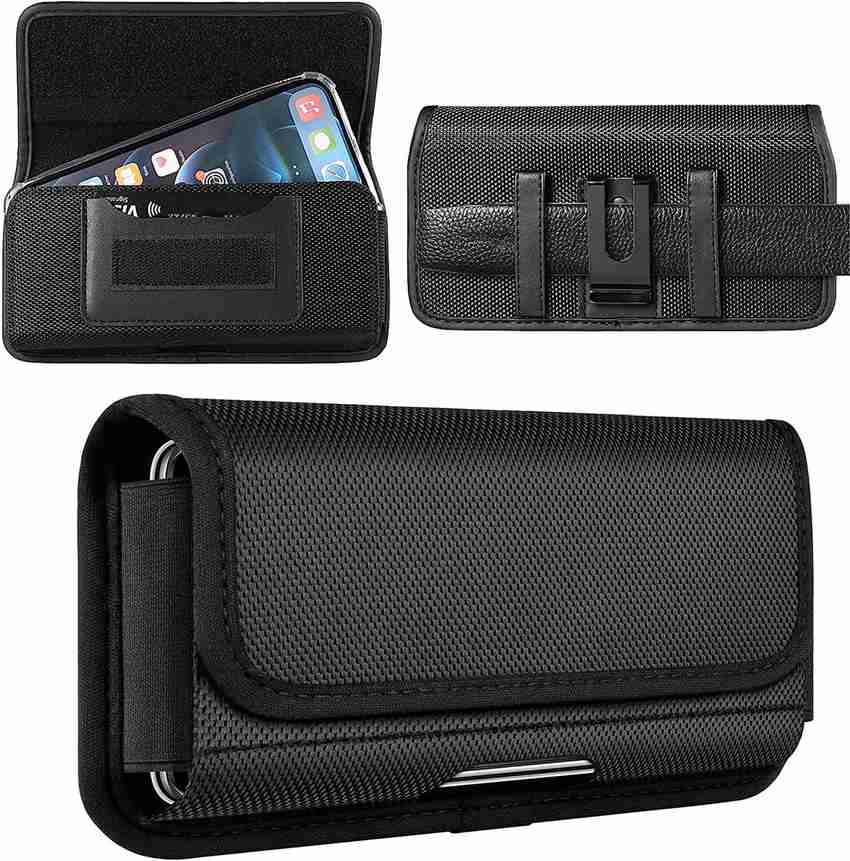 ELEPHANTBOAT Mobile Pouch for Men with Belt Clip Anti scratch and Waterproof Phone Waist Bag Black Price in India Flipkart
