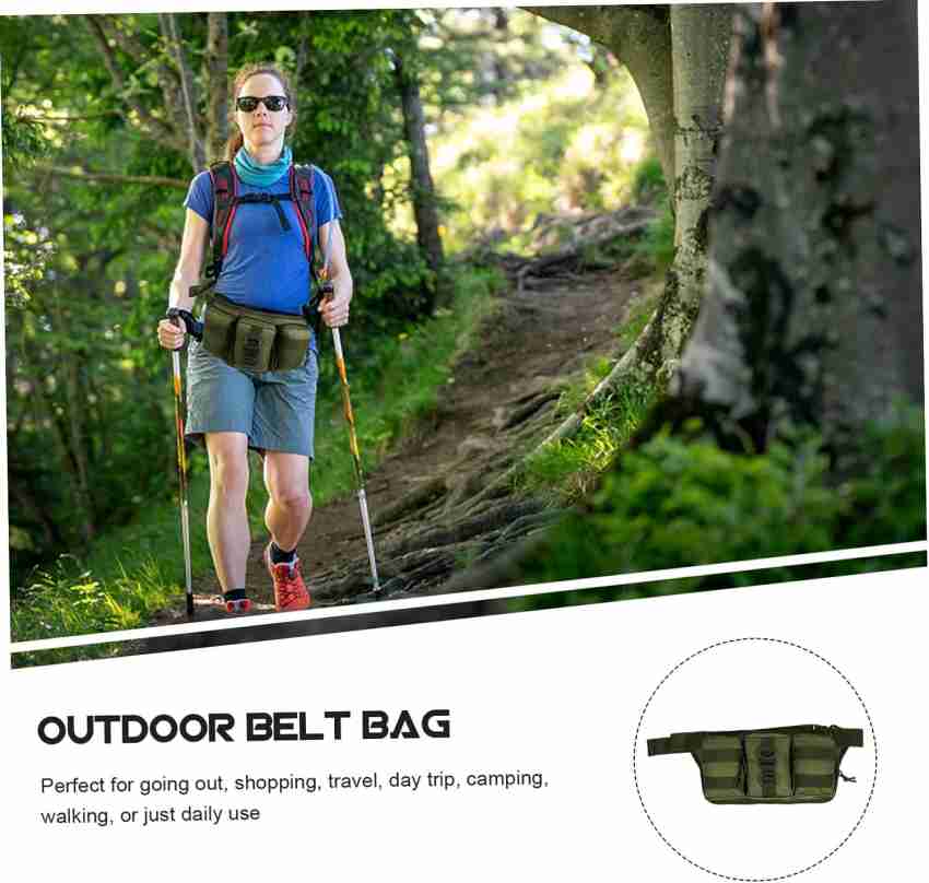 pleasing forest Tactical Fanny Pack Waist Bag Military Hip Belt  OutdoorBumbag A5 WAIST BAG tan olive - Price in India