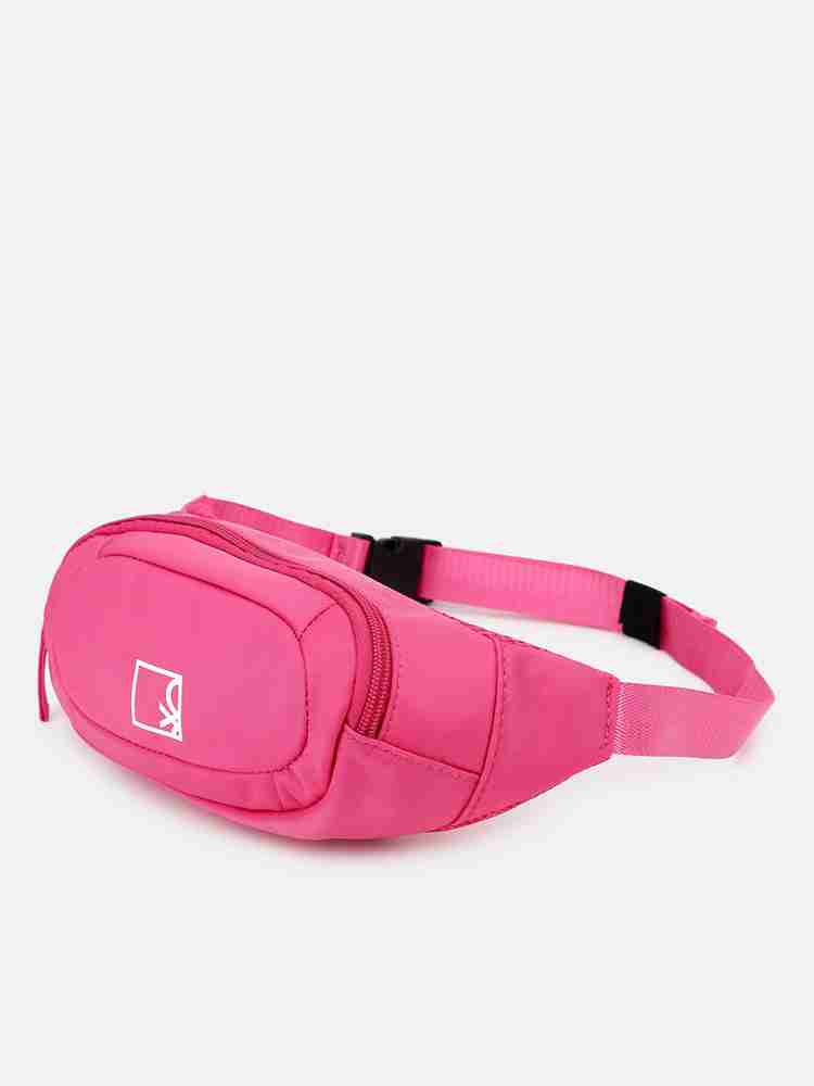 United Colors of Benetton 23P6GHTCY00R7Y8 Waist Beg Pink Price in India Flipkart