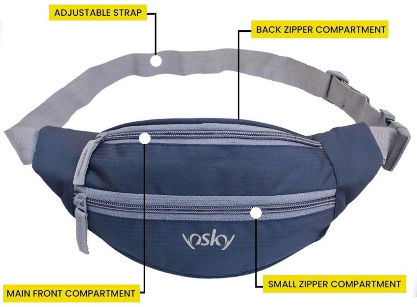 Blue Sea Crossbody Bag Small Sling Bag for Women and Men with Adjustable  Shoulder Strap and Zipper Waterproof Fanny Pack for Working Traveling Hiking