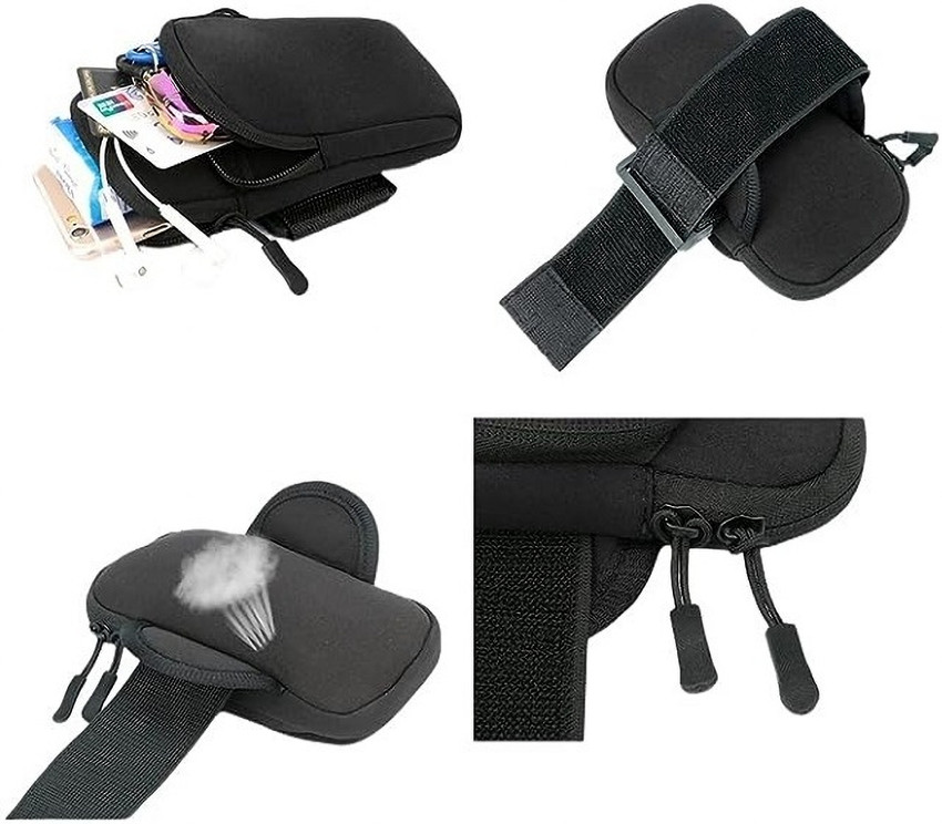 MODERNEHUB Arm Bag Adjustable Arm Strap Fitness Running Cell Phone