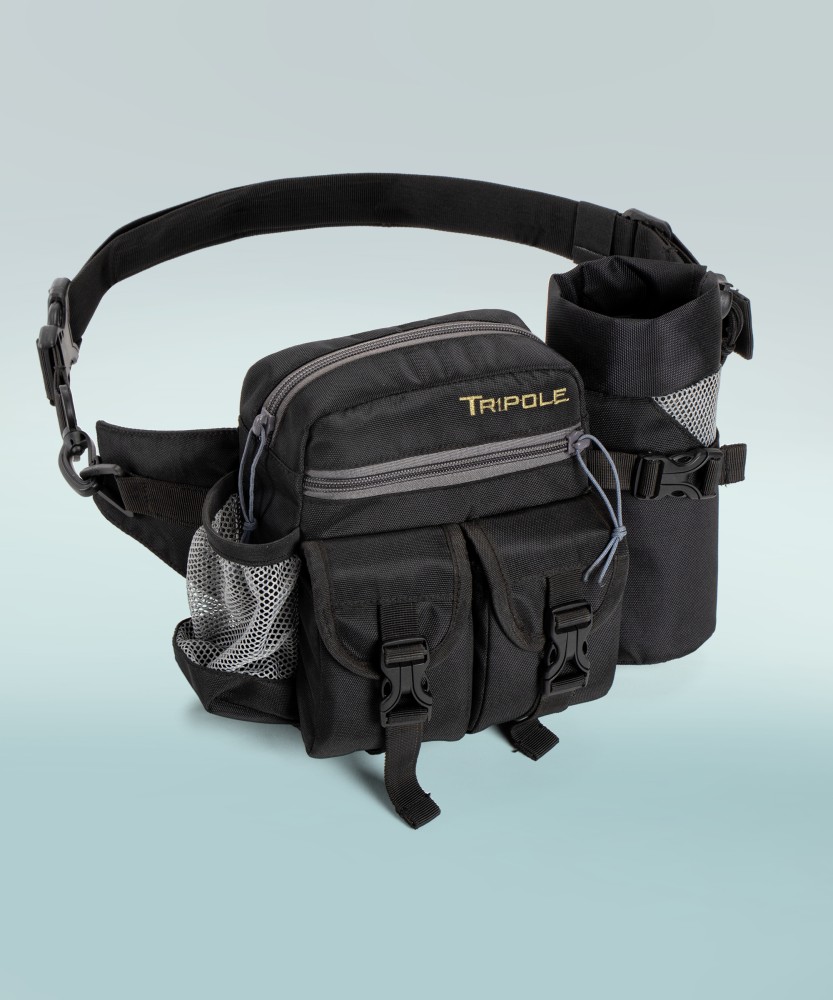 Tripole Waist Pouch and Sling Bag Waist Pouch and Sling Bag Black Price in India Flipkart