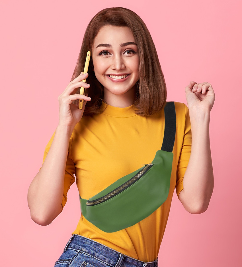 Olive green on sale fanny pack