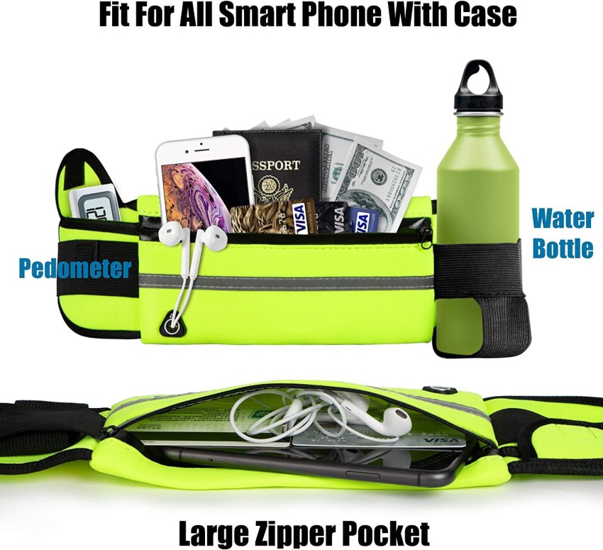 1pc sports waist pack running mobile phone bag men's and women's